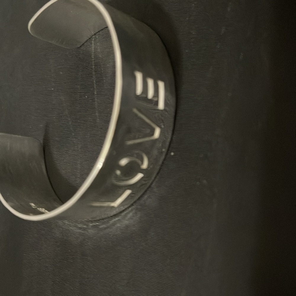 Rustic Cuff Silver cuff - Picture 7 of 7
